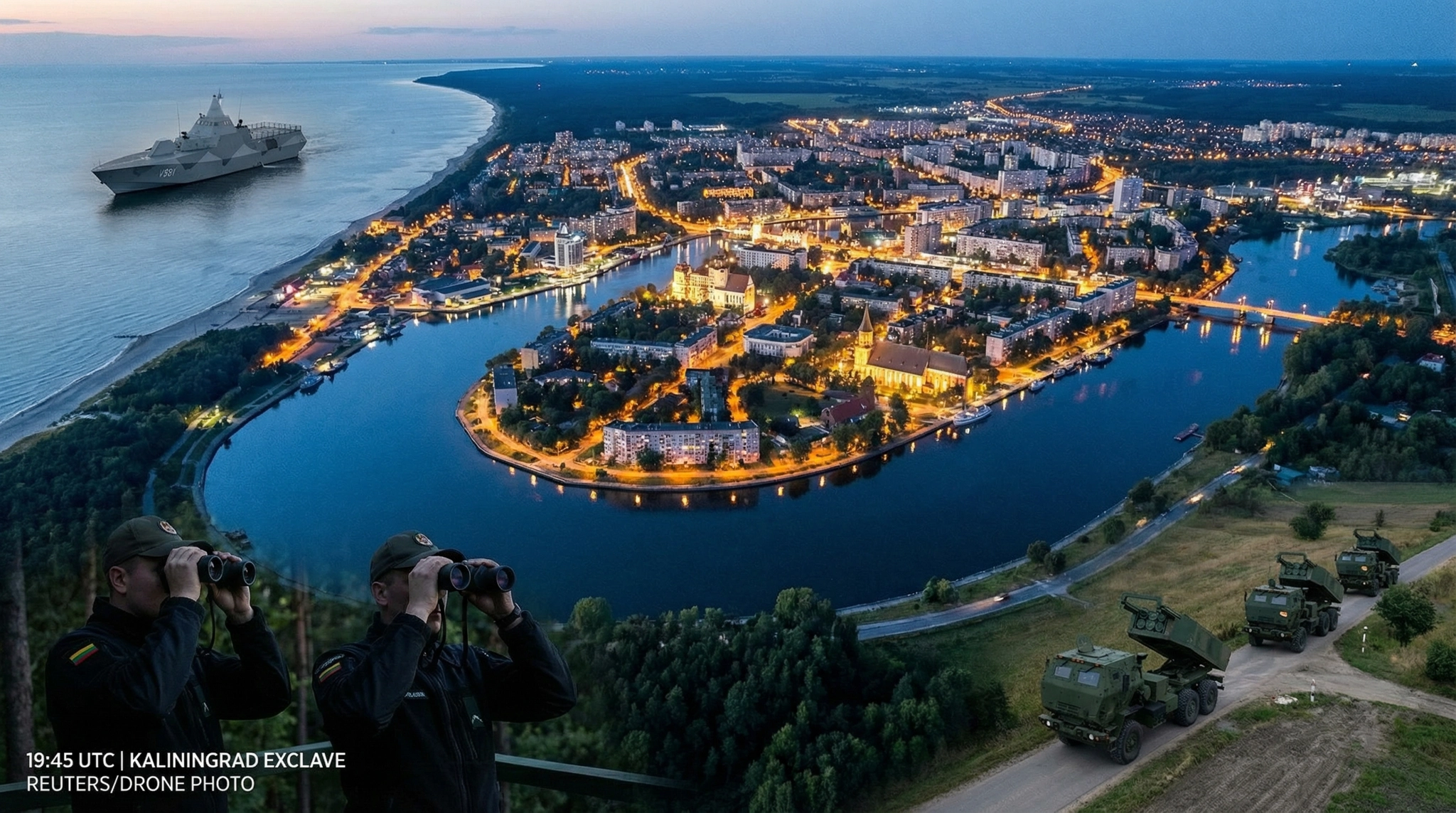 NATO Encircles Putin's Baltic Fortress