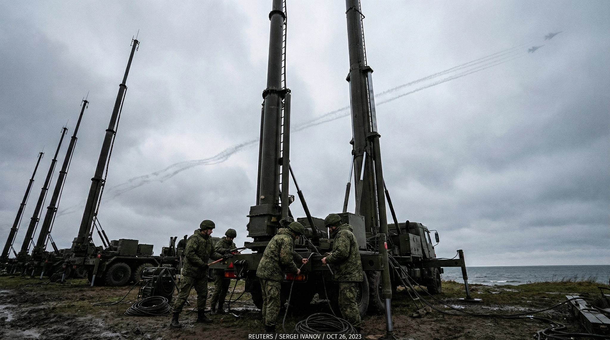 Russia's Radio War Blinds Baltic Skies