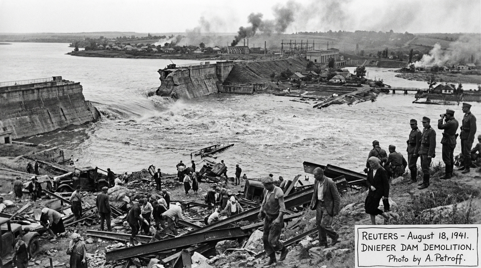 War's Waterfall: The Strategic Sacrifice of the Dnieper Dam