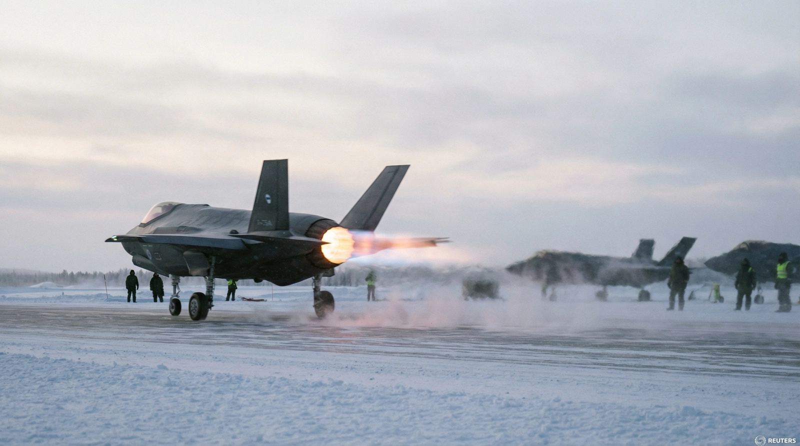 Nordic Jets Target Putin's Nuclear Bastion