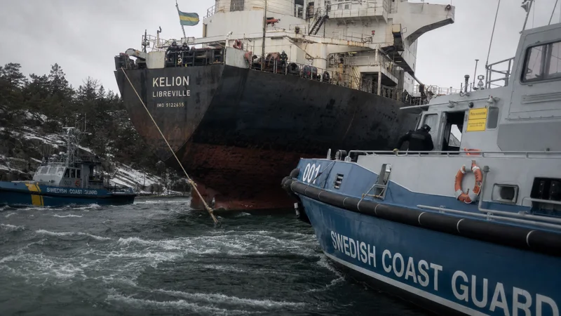 Nordic Navies Blockade Putin's Baltic Shadow Fleet